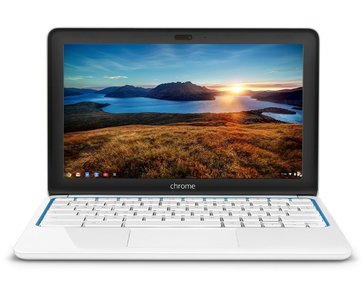 HP Chromebook 11 White Blue
