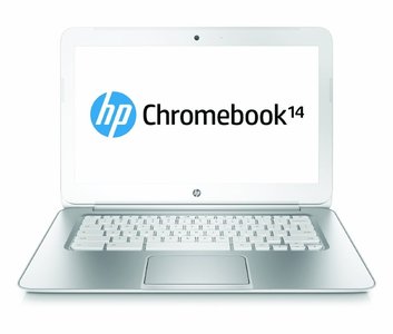 HP Chromebook 14 Snow White