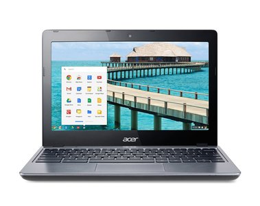 Acer C720P-2103 Chromebook Granite Gray